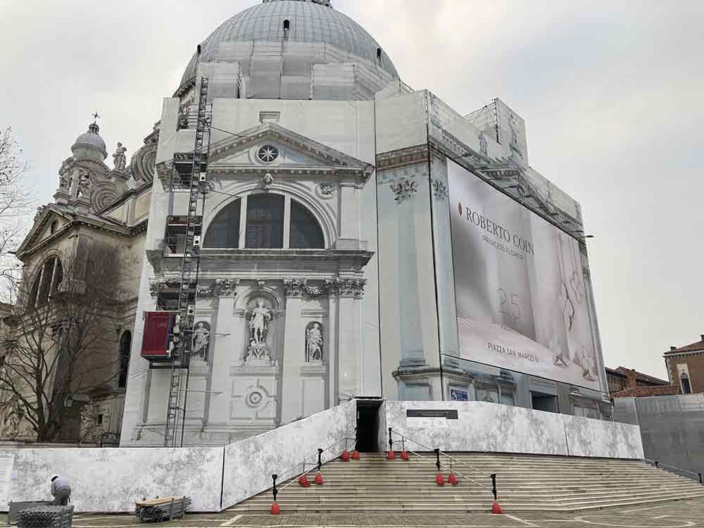 installazione ponteggi basilica salute venezia edilnoleggi valente
